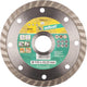 Wolfcraft – Diamanttrennscheibe 115 mm – Pro Turbo Diamanttrennscheibe für Winkelschleifer – 1694000