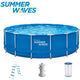 Sommerwellen Schwimmbad aktiver Rahmen 457 x 122 cm + Filterpumpe