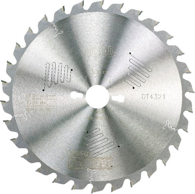 Dewalt Kreissägeblatt für Holz | extrem | ø 250mm Achsloch 30mm 30t - dt4321-qz