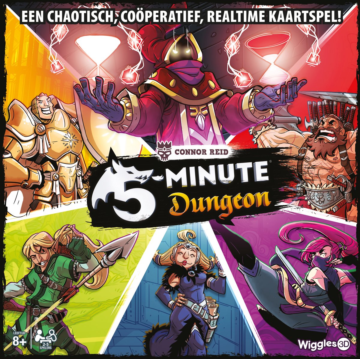 Asmodee-Kartenspiel. 5-minütiges Dungeon-Kooperationsspiel für Kinder.