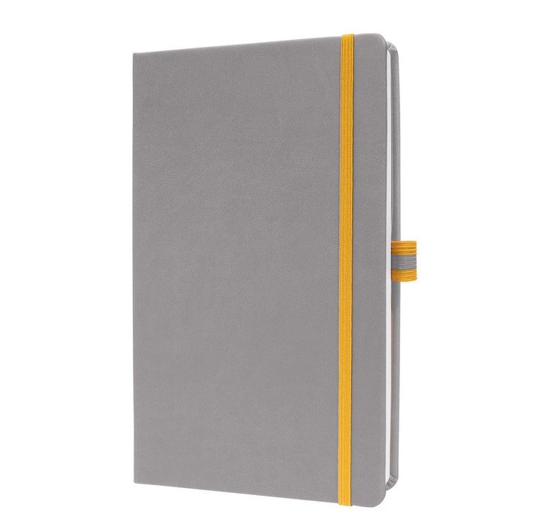 Sigel Notizbuch – Linescape – A5 – hellgrau – liniert – Hardcover – SI-LS101