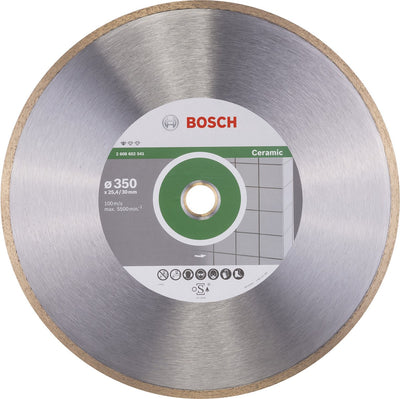 Bosch - Diamanttrennscheibe Standard für Keramik 350 x 30+25,40 x 2 x 7 mm