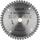 Wolfcraft - Kreissägeblatt 165x20mm - 48 Zähne - Sägeblatt für Kreissäge - Serie Flieder - 6621000