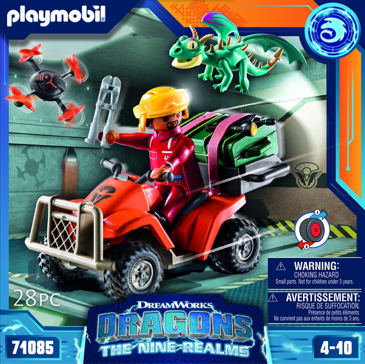 Playmobil -Drachen: Die Nine Realms Icaris Quad Phil
