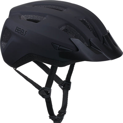 Bbb Cycling Rennradhelm - Groß: 58 - 62 cm - Radfahren, MTB Citybike - Waschbare Polsterung - Mit Rücklichtbefestigung - Fahrradhelm Damen Herren - Mattschwarz - Condor 2.0 BHE-173