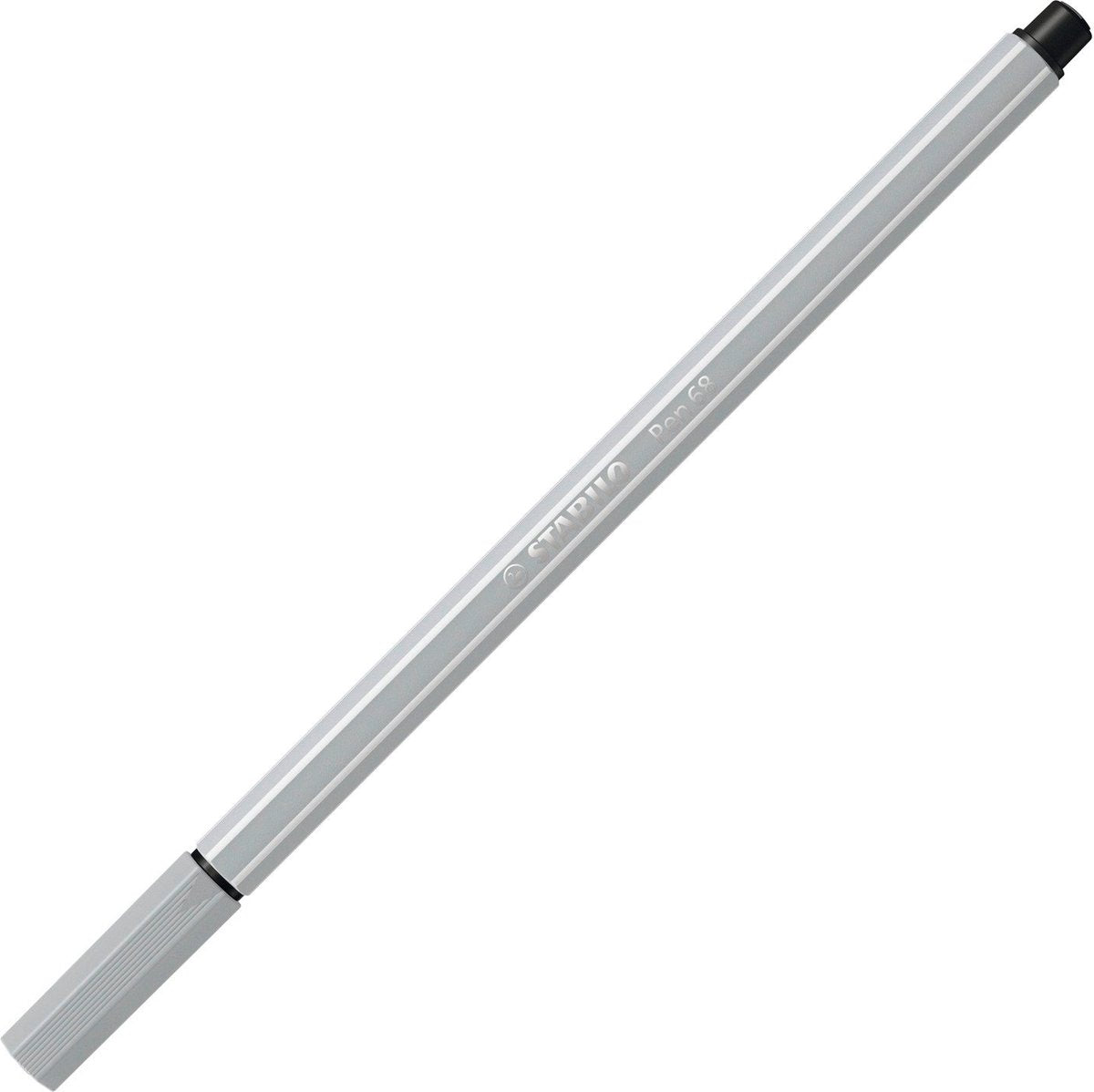 Stabilo Pen 68 Filz -Tip Stift hellkaltes Grau (68 94)