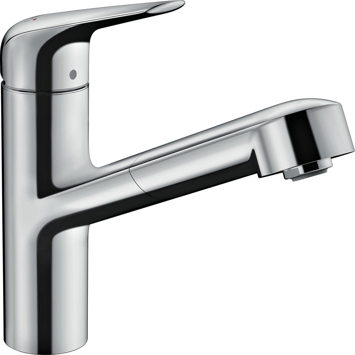 Hansgrohe Focus M42 – Küchenmischbatterie – Einhebelbedienung – 150 mm – Chrom