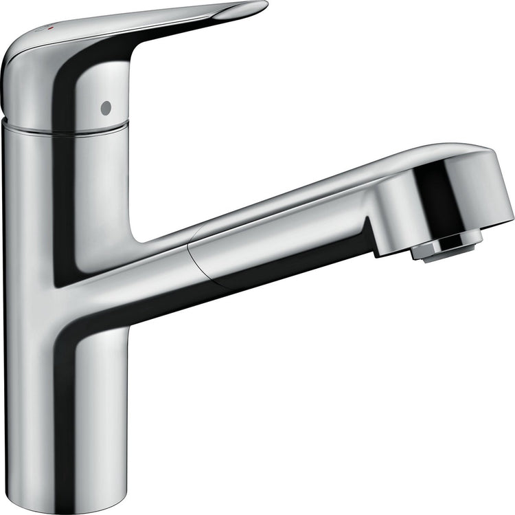 Hansgrohe Focus M42 – Küchenmischbatterie – Einhebelbedienung – 150 mm – Chrom