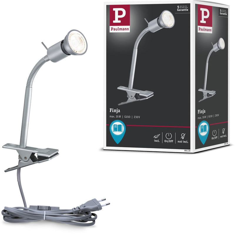 Paulmann Klemmspot Finja Chrom matt 230V GU10