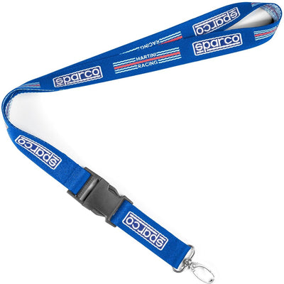 Sparco Martini Racing Schlüsselband Martini Racing Schlüsselanhänger – blau – mehrfarbig – Größe Einheitsgröße