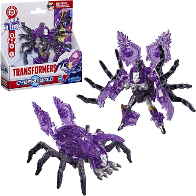 Transformers Cyberworld Energon Surge Airachnid gepanzerte Cyberwechsler – Actionfigur