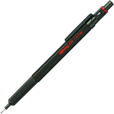 Rotring 600 Druckbleistift – 0,7 mm – grünes Gehäuse