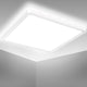 Briloner b.k.licht – LED-Badezimmerbeleuchtung – Badezimmer-Deckenleuchte – IP44 – neutralweißes Licht 4.000 K – 18 W – 29 x 29 cm