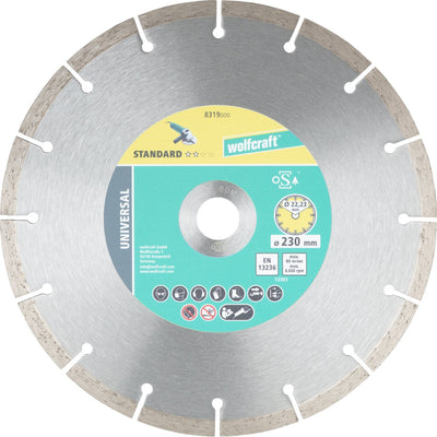 Wolfcraft – Diamant-Türschneidemaschine 230 mm – für Haakse-Schleifmaschine – 8319000