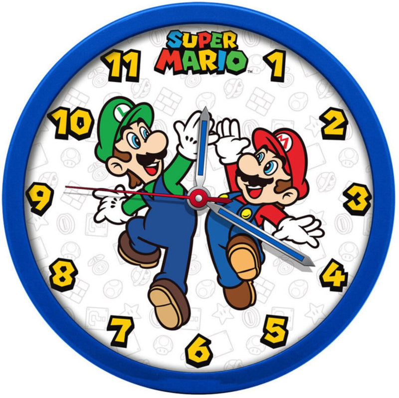 Super Mario Super Mario Wanduhr