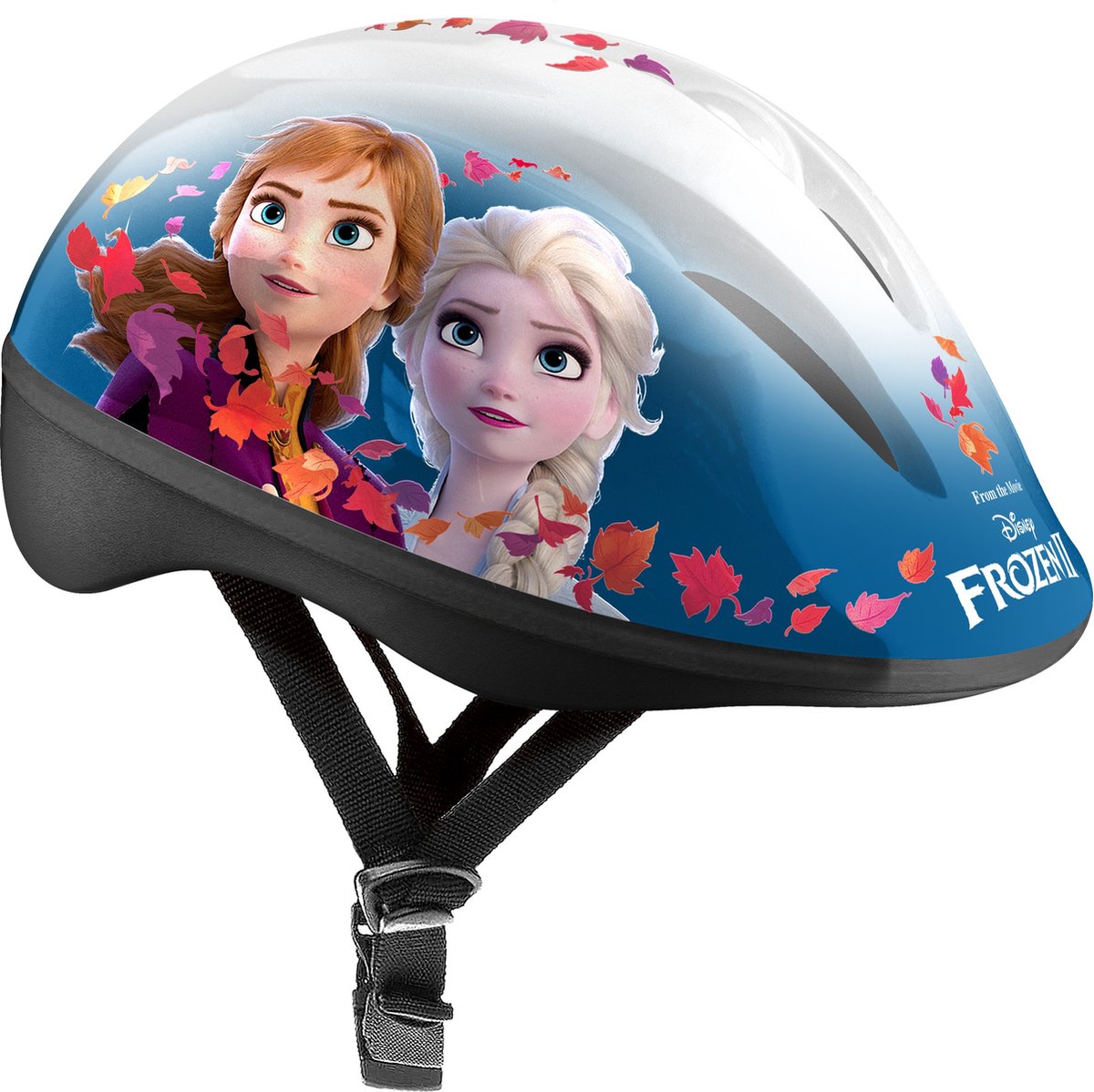Disney Frozen 2 Fahrradhelm S - Größe 54-60 cm - Schwarz