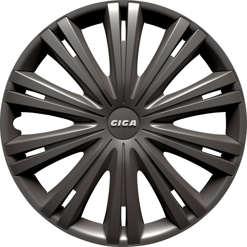 Radkappen Giga 15 Zoll ABS anthrazit 4er Set