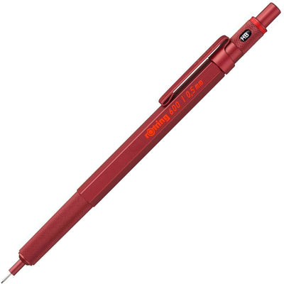 Rotring 600 Druckbleistift – 0,5 mm – rotes Gehäuse