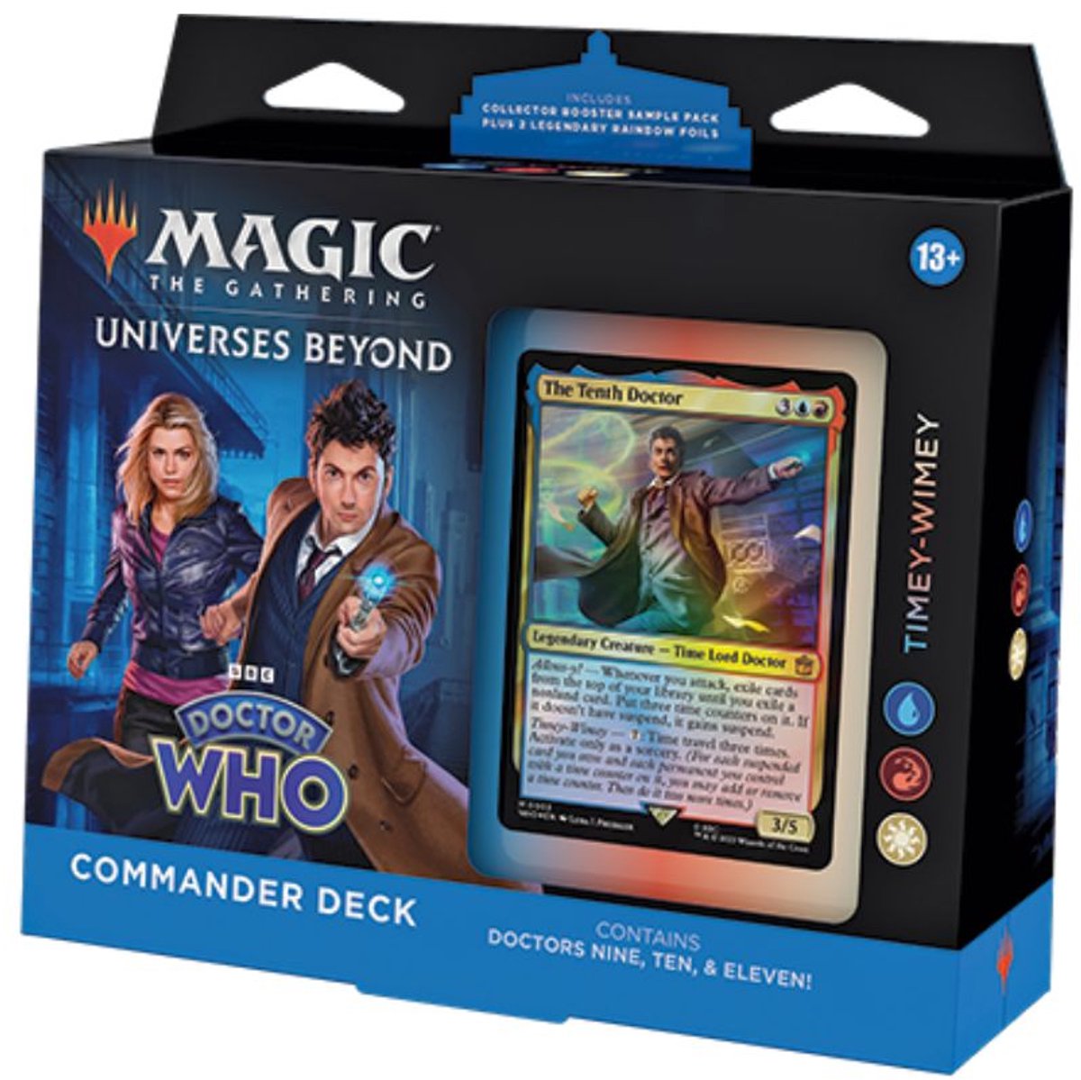 Wizards of the Coast LLC Magic: The Gathering – Doctor Who Commander-Deck-Sortiment (4 Commander-Decks) – Großbritannien
