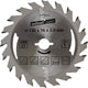 Wolfcraft - Kreissägeblatt 130x16mm - 20 Zähne - Sägeblatt für Kreissäge - Silberserie - 6456000