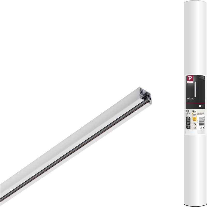 Paulmann Urail 97683 230V Schienensystem Komponenten Schiene weiß 1 m