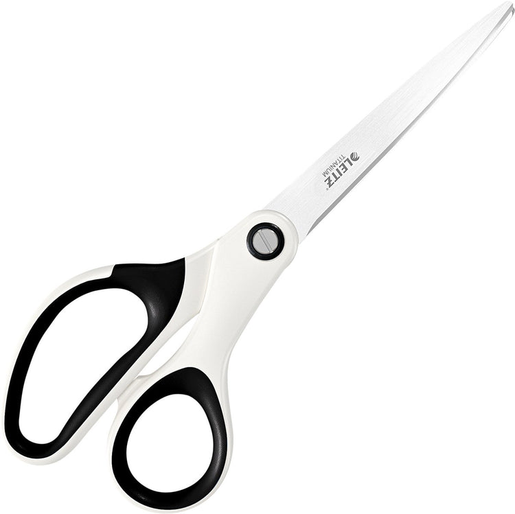 Leitz Wow Titan-Schere – 205 mm – für Büro und Arbeiten von zu Hause aus – ideal für das Home-Office – weiß