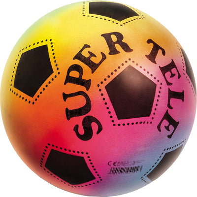 Mondo Football Super Tele Regenboog, 23 cm