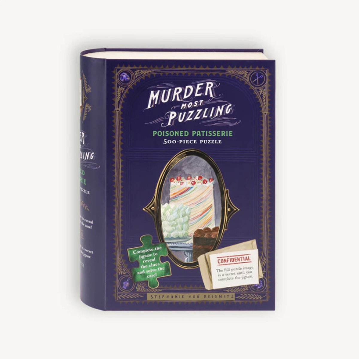 Mord, das rätselhafteste vergiftete Gebäck, 500-teiliges Puzzle