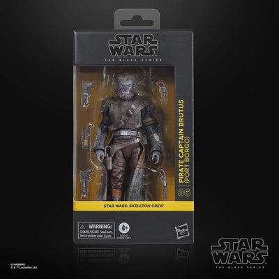 Hasbro Skeleton Crew – Piratenkapitän Brutus – Figur Legends-Serie 15 cm – Star Wars
