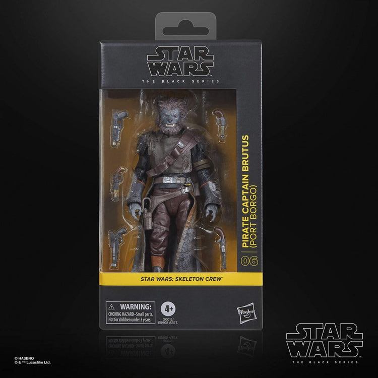 Hasbro Skeleton Crew – Piratenkapitän Brutus – Figur Legends-Serie 15 cm – Star Wars