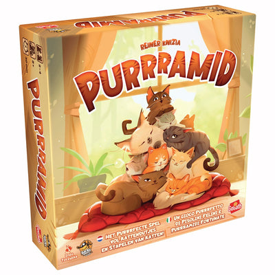 Goliath Purrramid – Familienspiel – 2 bis 4 Spieler – ab 8 Jahren