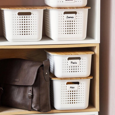 Smartstore - Korbdeckel Bambus - Bambus - Braun
