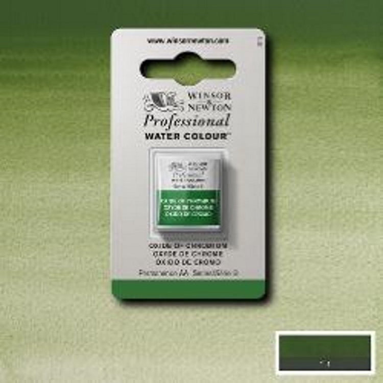 Professionelle Aquarellfarbe von Winsor Newton, halbnapf, Oxid oder Chrom