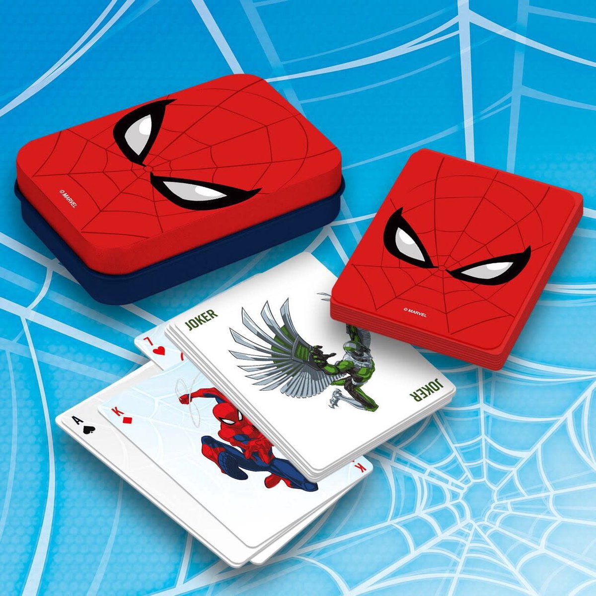 Paladone Marvel: Spider-Man-Spielkarten mit Aufbewahrungsdose