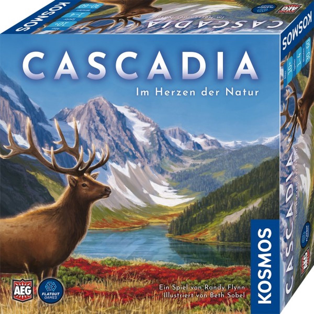 Cosmos Cascadia-Kartenspiel