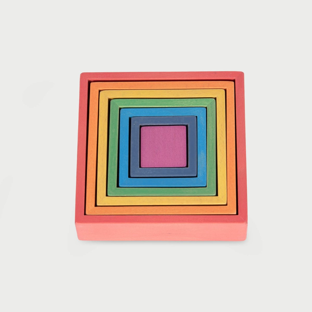 Tickit Regenbogen-Architektenblöcke – quadratisch