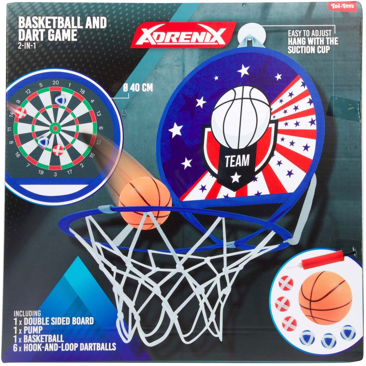 Adrenix Adrenix Game Darts Basketball 2in1 Spiel