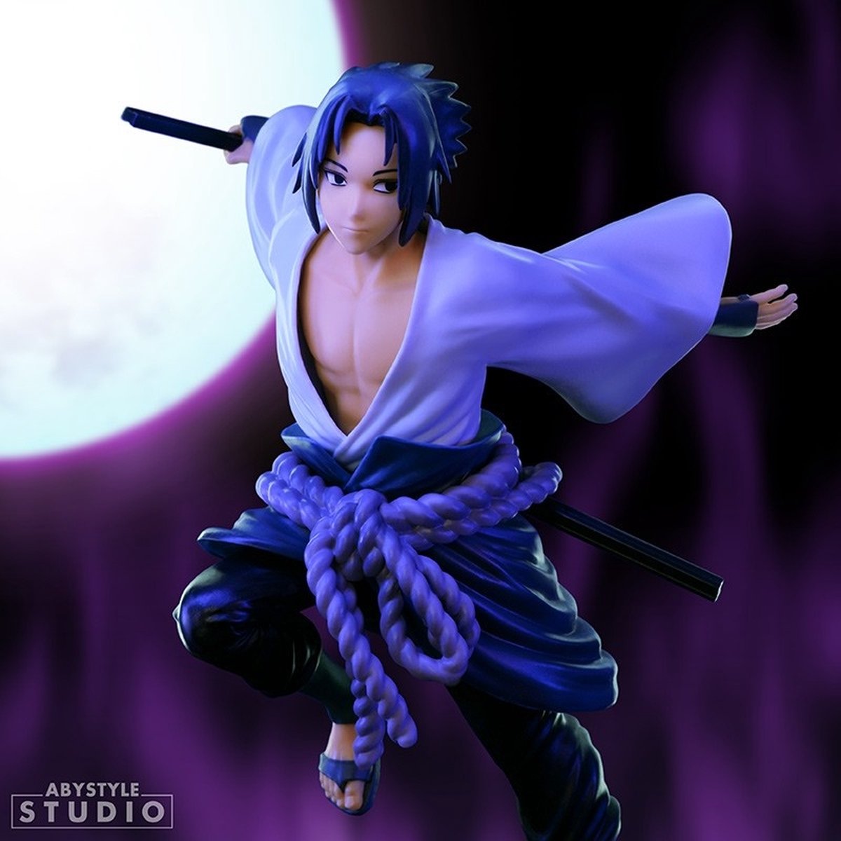 Aby-Stil Naruto Shippuden Statue 1 10 Sasuke 17 cm