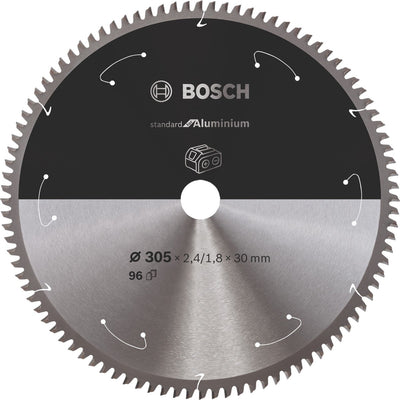 Bosch Norm für Alu-Kreissägeblatt 305 x 2,4 x 30 mm 96 Zähne (2608837782)