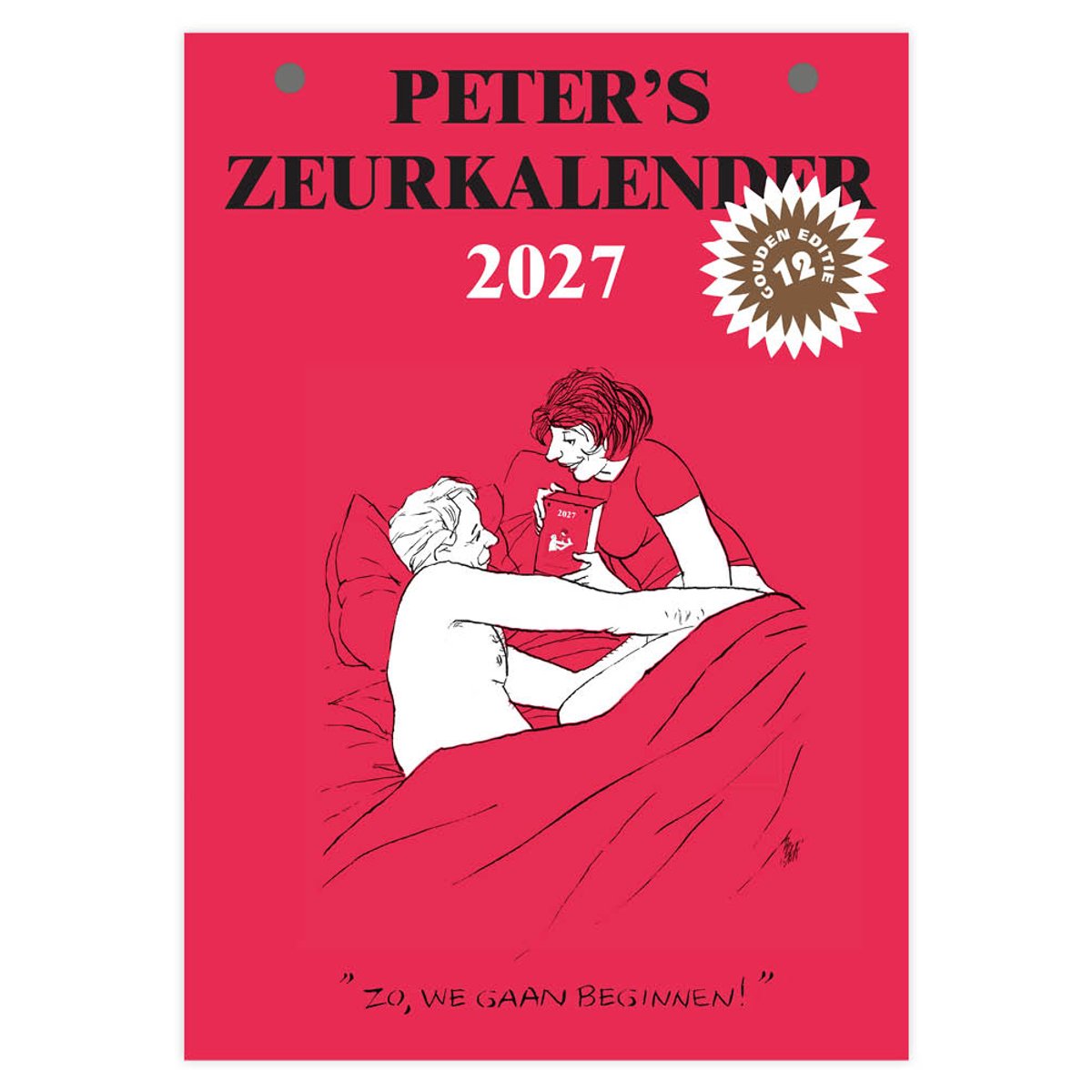 Abreißkalender 2027 von Peter van Straten