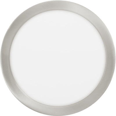 Eglo connect.z fueva-z smarte Einbauleuchte – ø 21,6 cm – Grauweiß – einstellbares weißes Licht – dimmbar – ZigBee