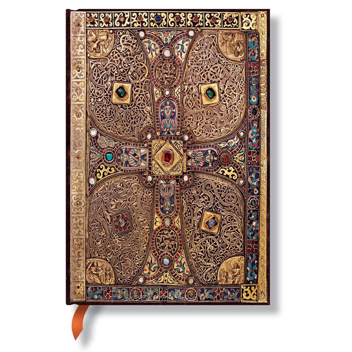 Paperblanks Lindau Gospels Midi-liniertes Tagebuch