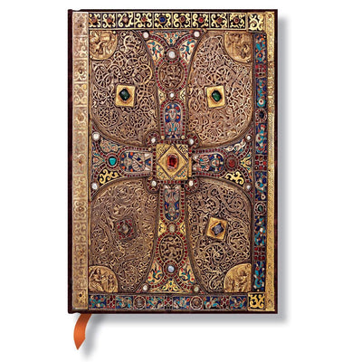 Paperblanks Lindau Gospels Midi-liniertes Tagebuch