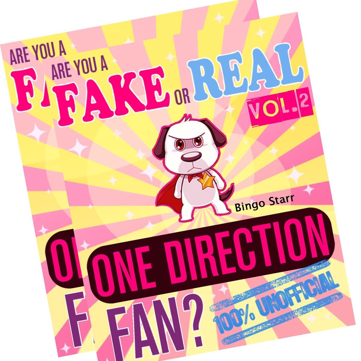 Bist du ein echter oder ein echter One-Direction-Fan? Bundle-Version – Rot und Gelb – das 100 % inoffizielle Quiz- und Fakten-Trivia-Reiseset-Spiel