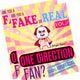 Bist du ein echter oder ein echter One-Direction-Fan? Bundle-Version – Rot und Gelb – das 100 % inoffizielle Quiz- und Fakten-Trivia-Reiseset-Spiel