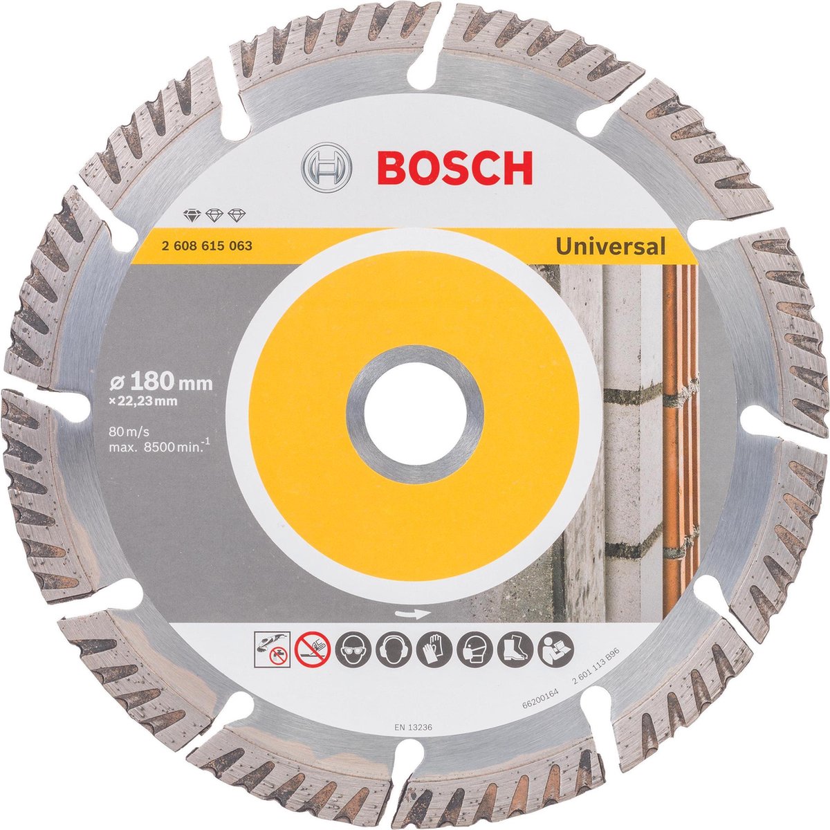 Bosch Diamantscheibe Prof Universal 180 22.23