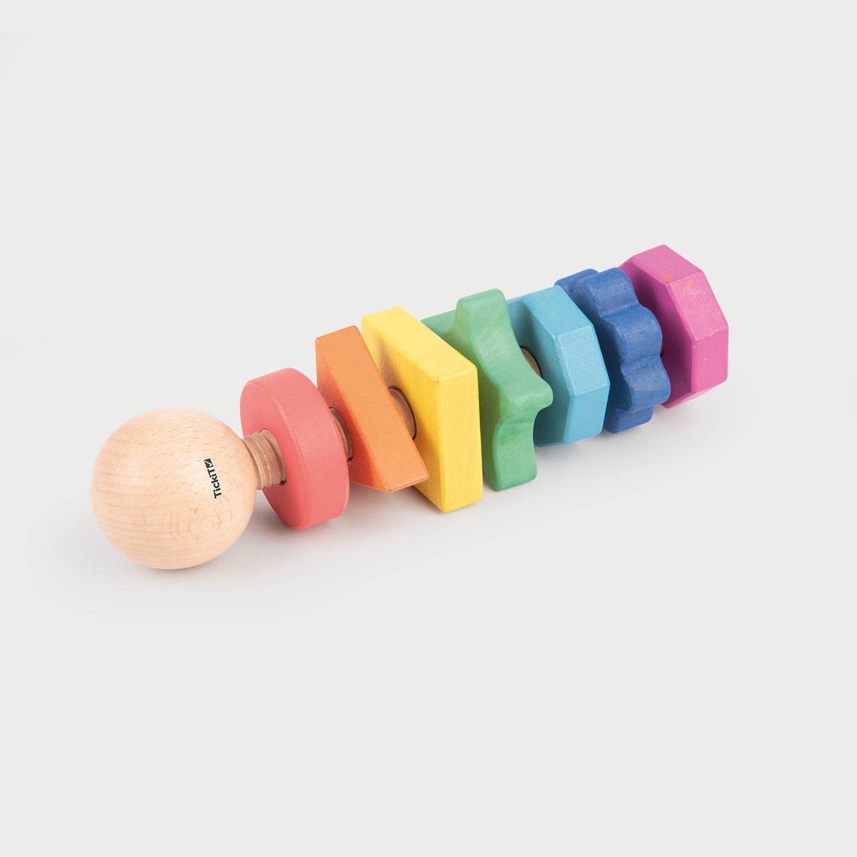 Tickit® Regenbogen-Holzform-Twister