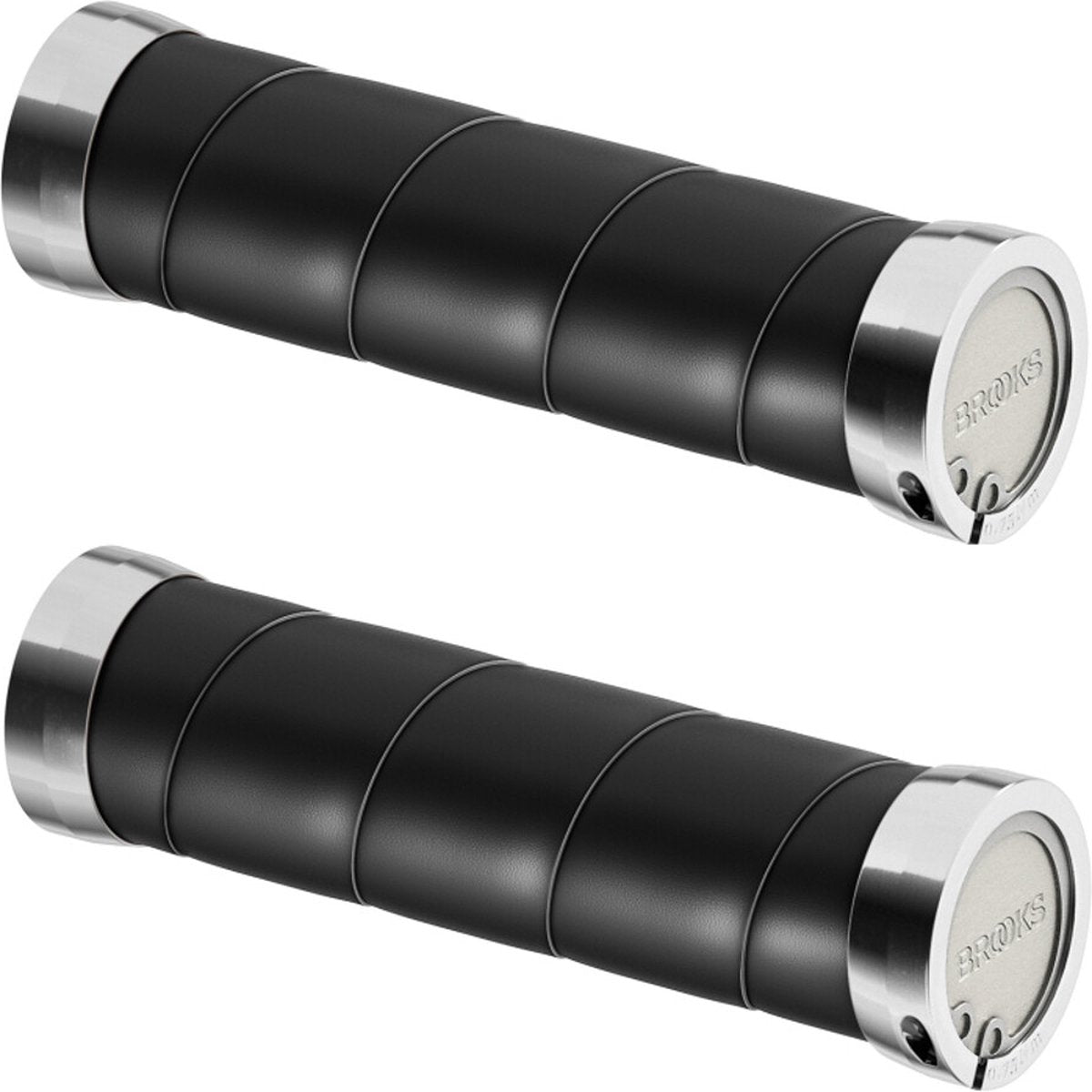 Brooks Grips Slender Ledergriffe 100 130 mm schwarz