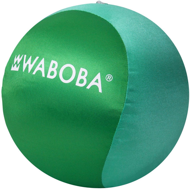Waboba Strandball XL – grüner aufblasbarer Ball mit 14 Zoll Durchmesser.