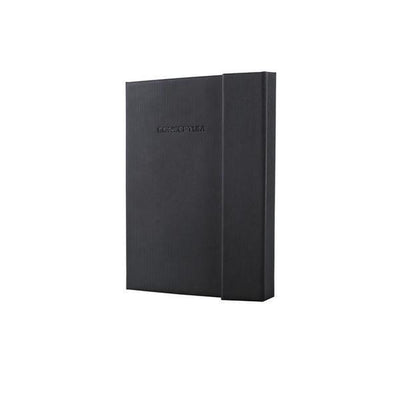 Sigel Notizbuch – Conceptum Pure – A5 – Schwarz – Hardcover – 194 Seiten – 80 Gramm – Diamant – mit Magnetverschluss – Si-Co161